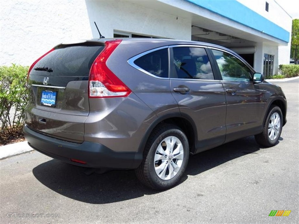 2013 CR-V EX - Urban Titanium Metallic / Beige photo #3