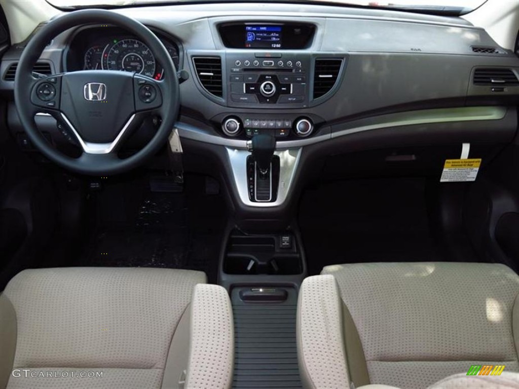 2013 CR-V EX - Urban Titanium Metallic / Beige photo #5