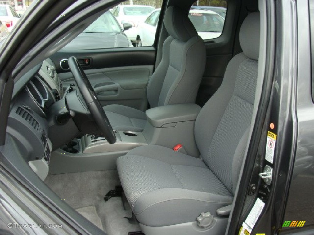 2010 Tacoma V6 SR5 TRD Sport Access Cab 4x4 - Magnetic Gray Metallic / Graphite photo #8