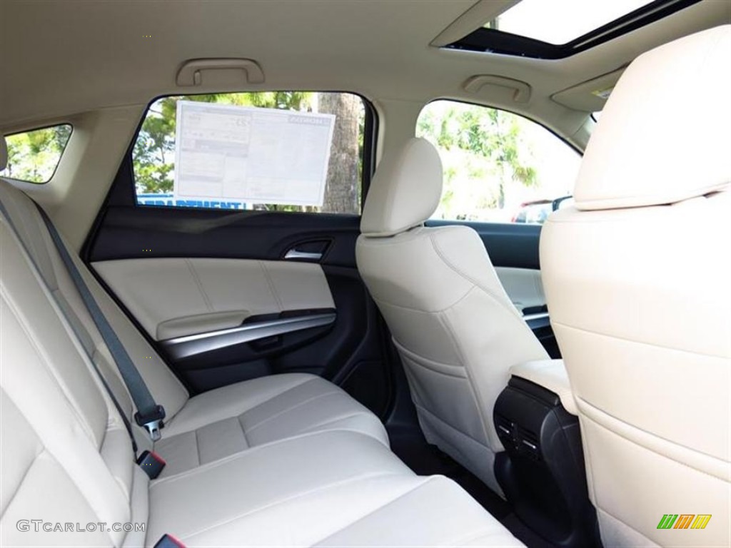 2013 Crosstour EX-L V-6 - Basque Red Pearl II / Ivory photo #9