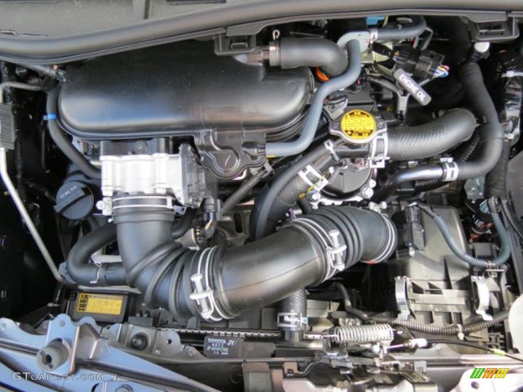 2013 Scion iQ Standard iQ Model 1.3 Liter DOHC 16-Valve Dual VVT-i 4 Cylinder Engine Photo #80000768