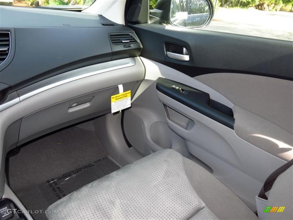 2013 CR-V EX - Polished Metal Metallic / Gray photo #8