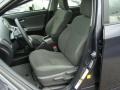 2012 Toyota Prius Plug-in Dark Gray Interior Front Seat Photo