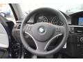 Everest Grey/Black Steering Wheel Photo for 2013 BMW 3 Series #80001102