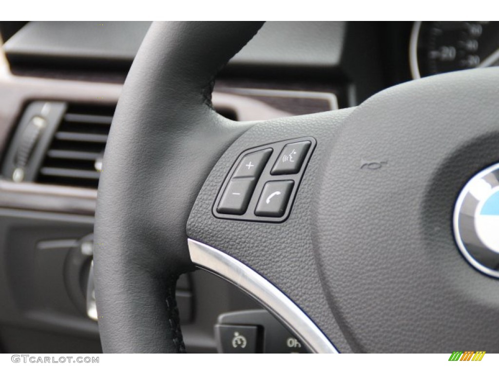 2013 3 Series 328i xDrive Coupe - Deep Sea Blue Metallic / Everest Grey/Black photo #17