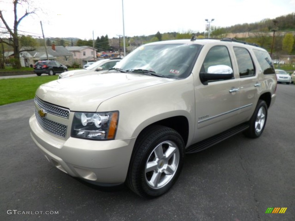 Gold Mist Metallic 2011 Chevrolet Tahoe LTZ 4x4 Exterior Photo #80001211