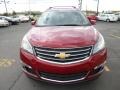 2013 Crystal Red Tintcoat Chevrolet Traverse LT AWD  photo #2