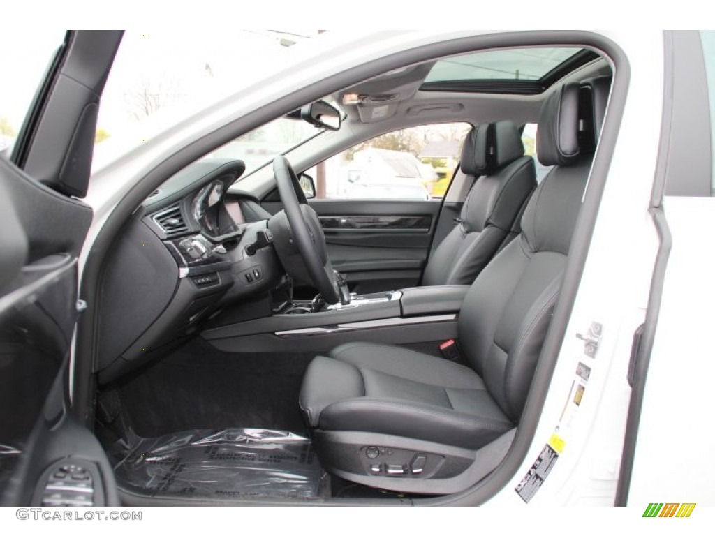 2012 BMW 7 Series 750i xDrive Sedan Interior Color Photos