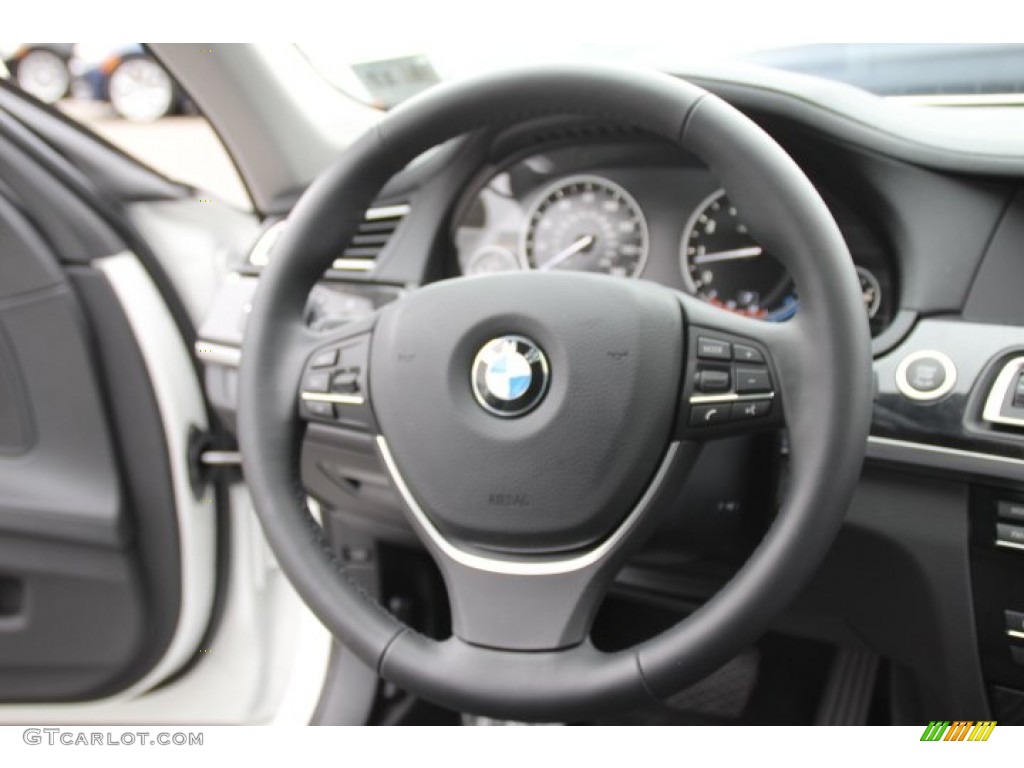 2012 BMW 7 Series 750i xDrive Sedan Steering Wheel Photos