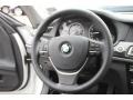 Black 2012 BMW 7 Series 750i xDrive Sedan Steering Wheel
