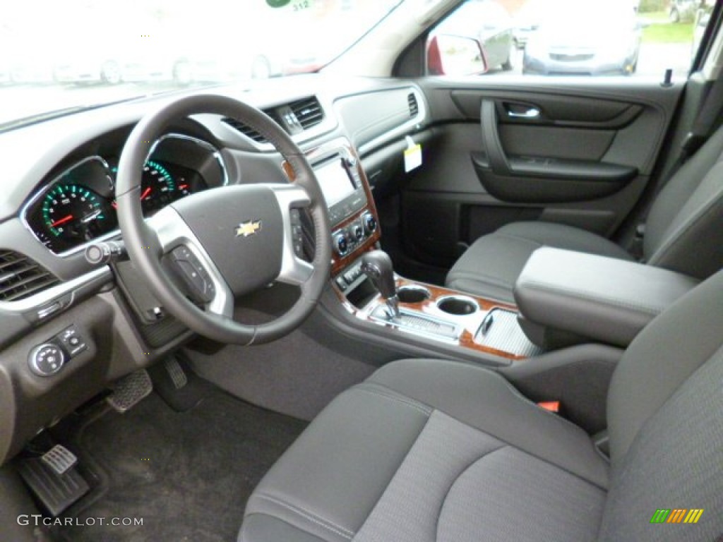 2013 Traverse LT AWD - Crystal Red Tintcoat / Ebony photo #16