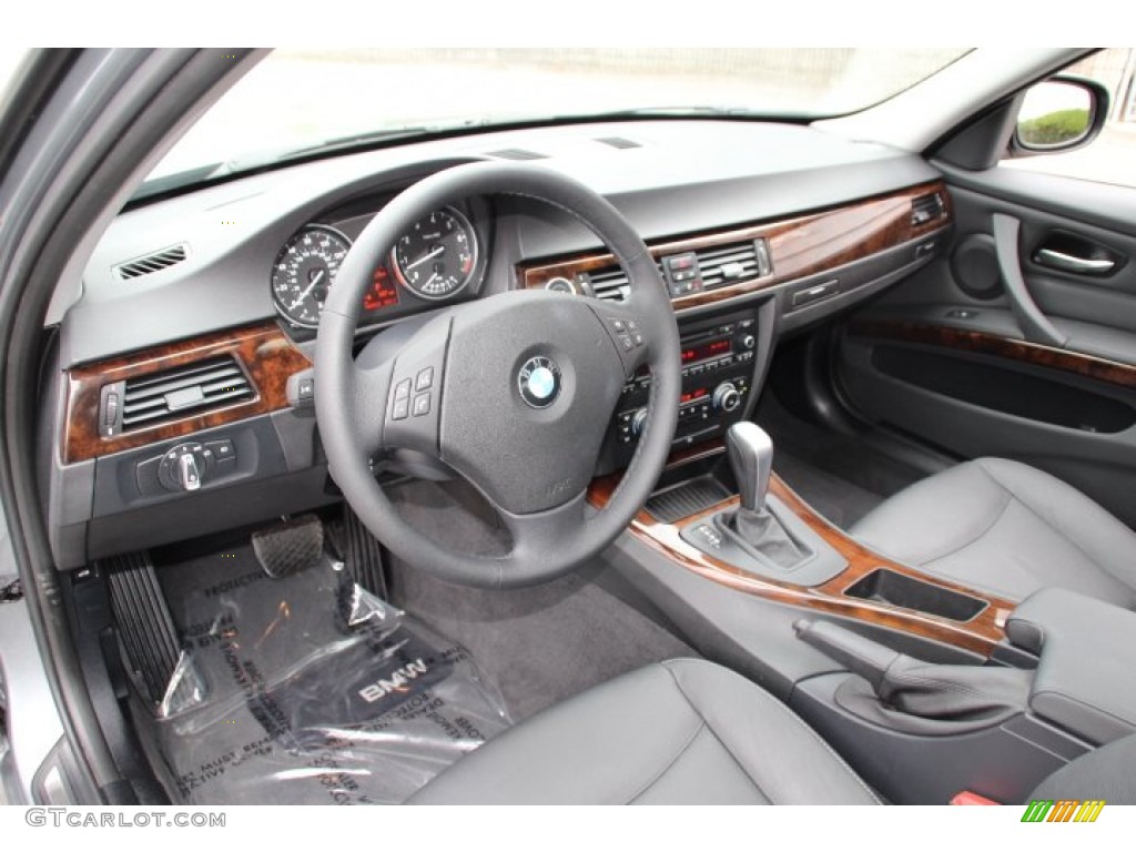 2010 3 Series 328i xDrive Sedan - Space Gray Metallic / Black photo #10