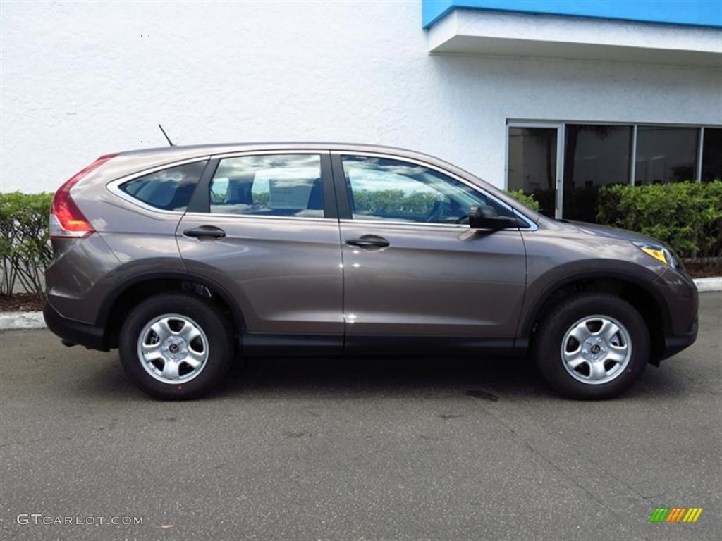 2013 CR-V LX - Urban Titanium Metallic / Black photo #2