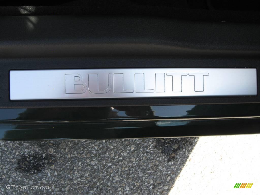 2009 Mustang Bullitt Coupe - Dark Highland Green Metallic / Dark Charcoal photo #5