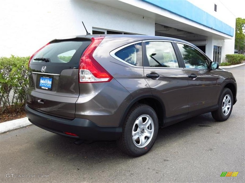 2013 CR-V LX - Urban Titanium Metallic / Black photo #3