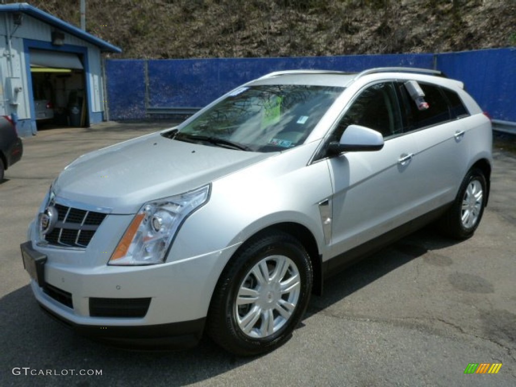 Radiant Silver Metallic 2011 Cadillac SRX 4 V6 AWD Exterior Photo #80004254