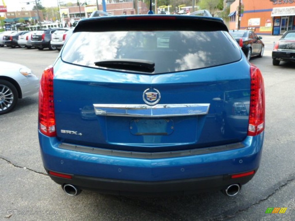 2010 SRX 4 V6 AWD - Caribbean Blue / Titanium/Ebony photo #11