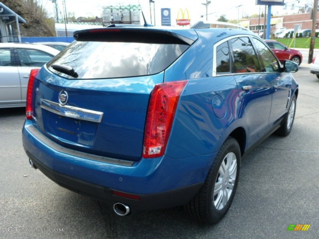 2010 SRX 4 V6 AWD - Caribbean Blue / Titanium/Ebony photo #12