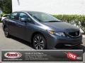 Polished Metal Metallic - Civic EX Sedan Photo No. 1