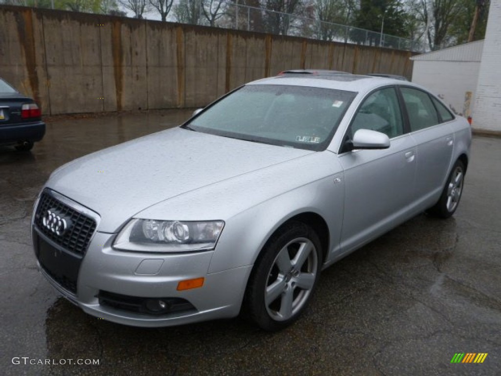 Light Silver Metallic 2008 Audi A6 3.2 quattro Sedan Exterior Photo #80005561