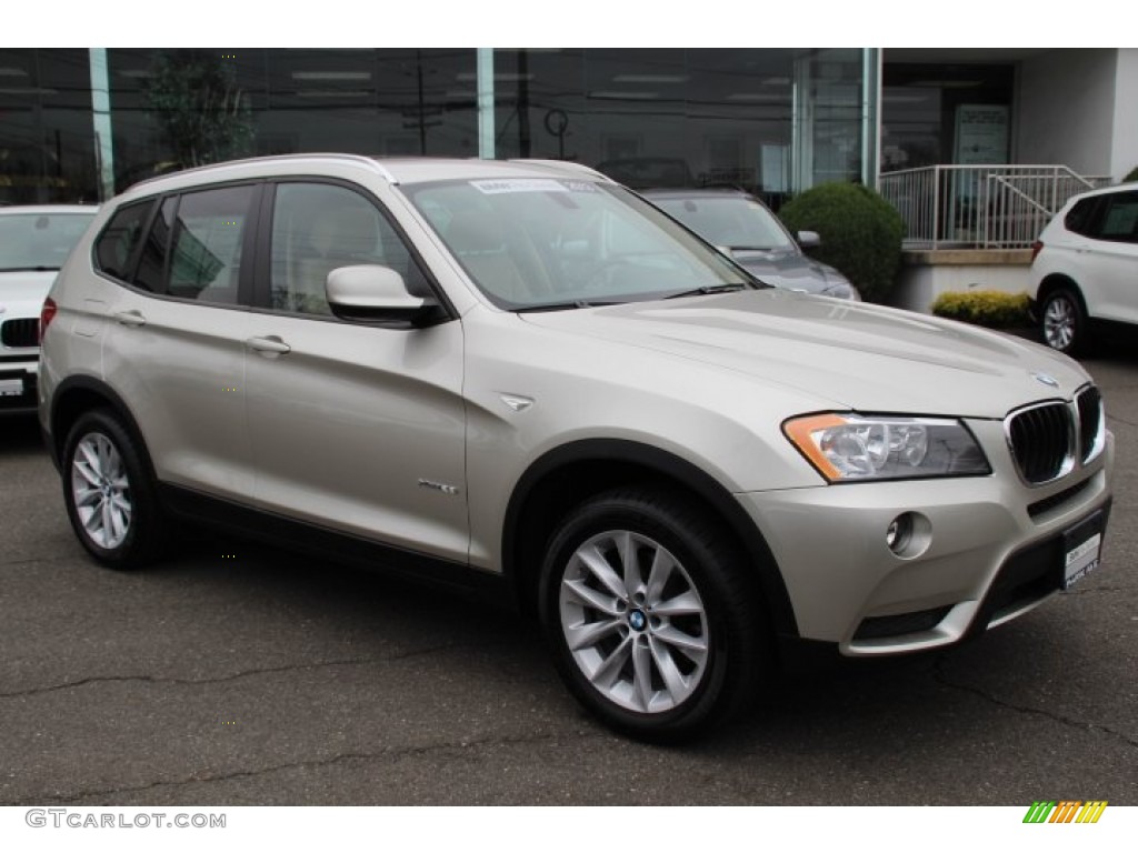 Mineral Silver Metallic 2013 BMW X3 xDrive 28i Exterior Photo #80005632