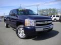 2009 Imperial Blue Metallic Chevrolet Silverado 1500 LT Extended Cab  photo #1