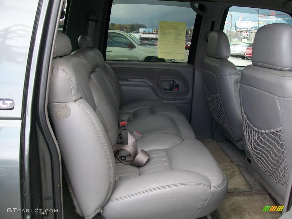 1999 Suburban K2500 SLT 4x4 - Storm Gray Metallic / Gray photo #13