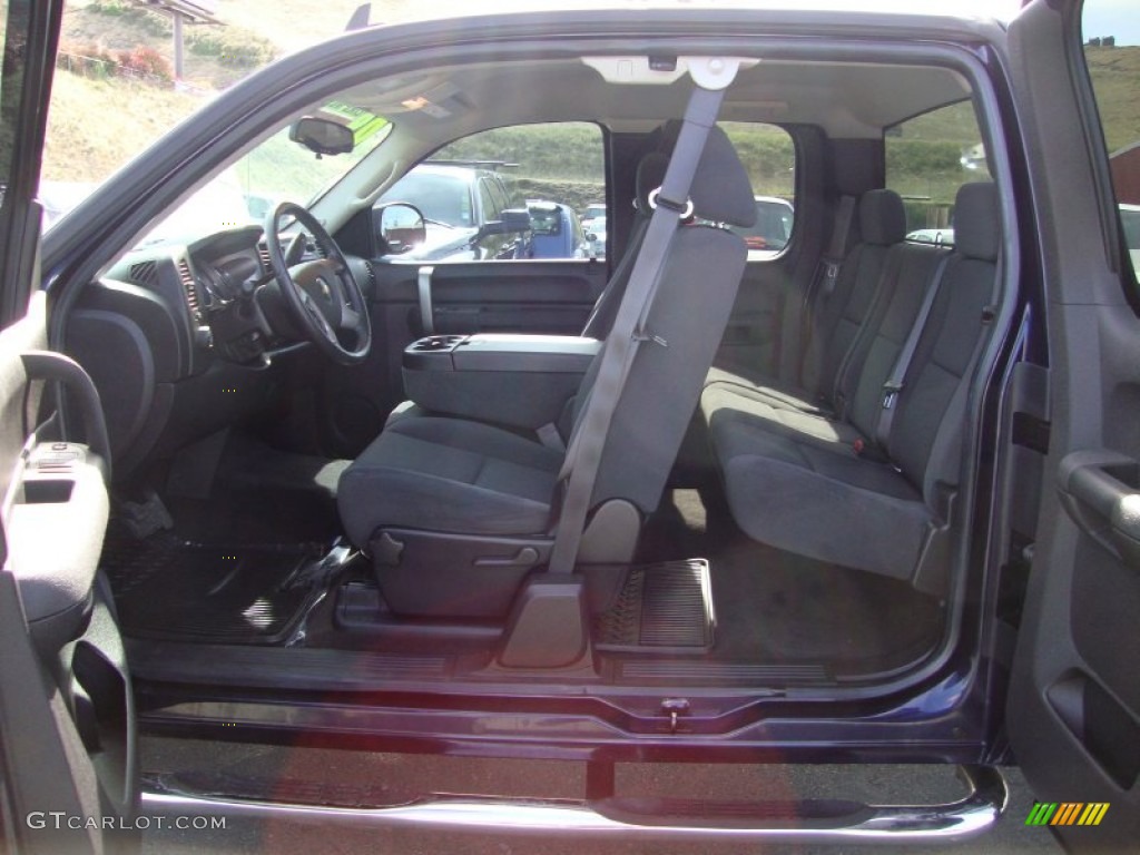 2009 Silverado 1500 LT Extended Cab - Imperial Blue Metallic / Ebony photo #21