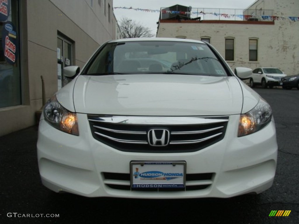 2011 Accord LX Sedan - Taffeta White / Ivory photo #2