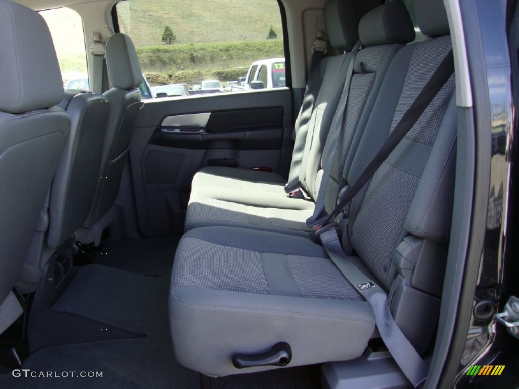 2007 Ram 2500 SLT Mega Cab - Brilliant Black / Medium Slate Gray photo #22