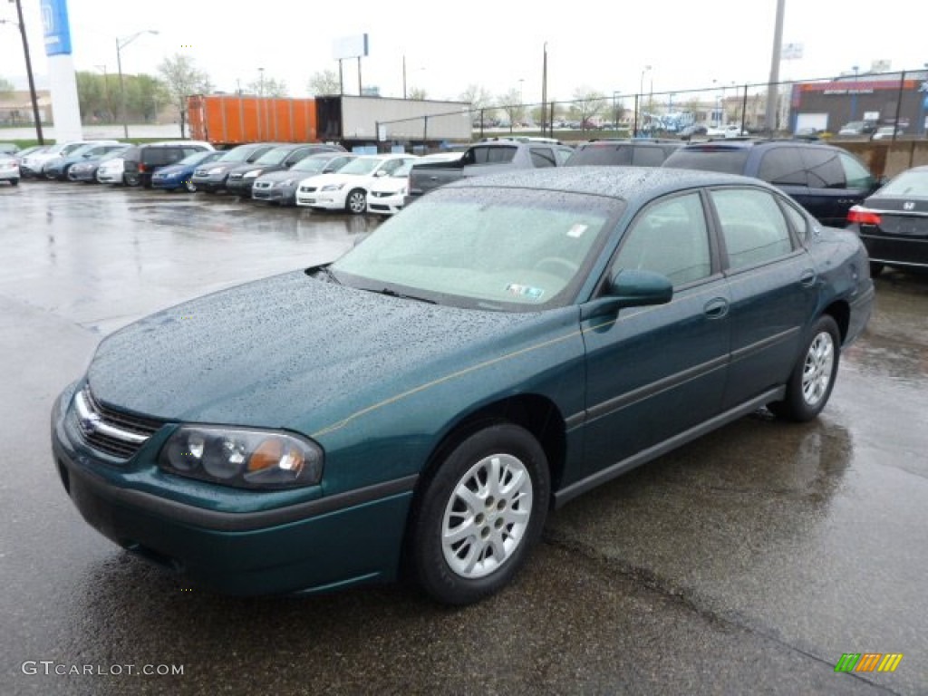 2001 Impala  - Dark Jade Green Metallic / Neutral photo #7