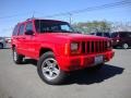 2000 Flame Red Jeep Cherokee Classic  photo #1