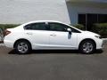 Taffeta White - Civic LX Sedan Photo No. 2