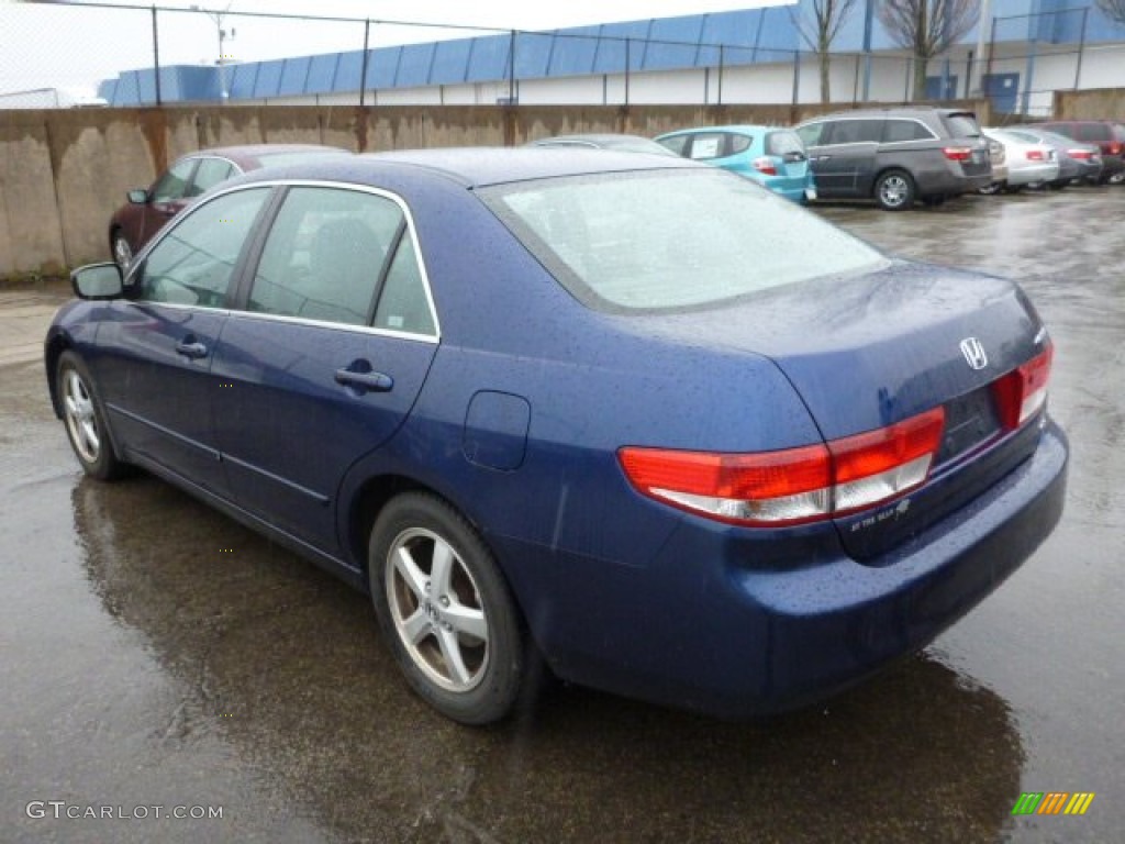 2003 Accord EX Sedan - Eternal Blue Pearl / Gray photo #5