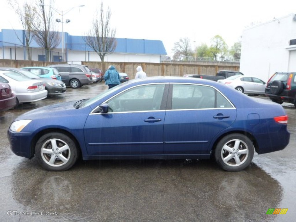 2003 Accord EX Sedan - Eternal Blue Pearl / Gray photo #6