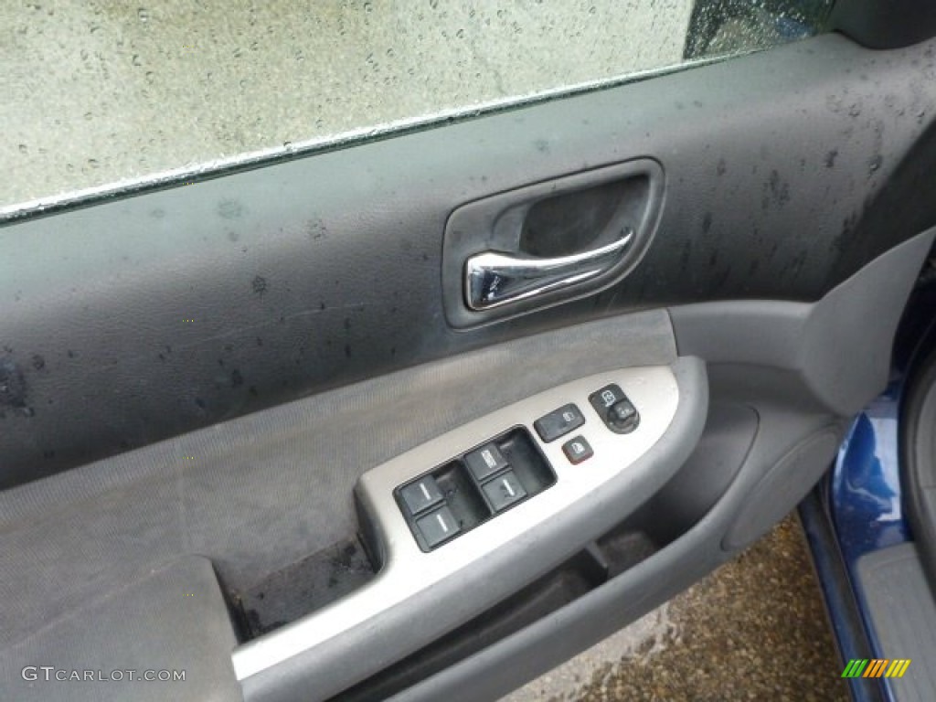 2003 Accord EX Sedan - Eternal Blue Pearl / Gray photo #14