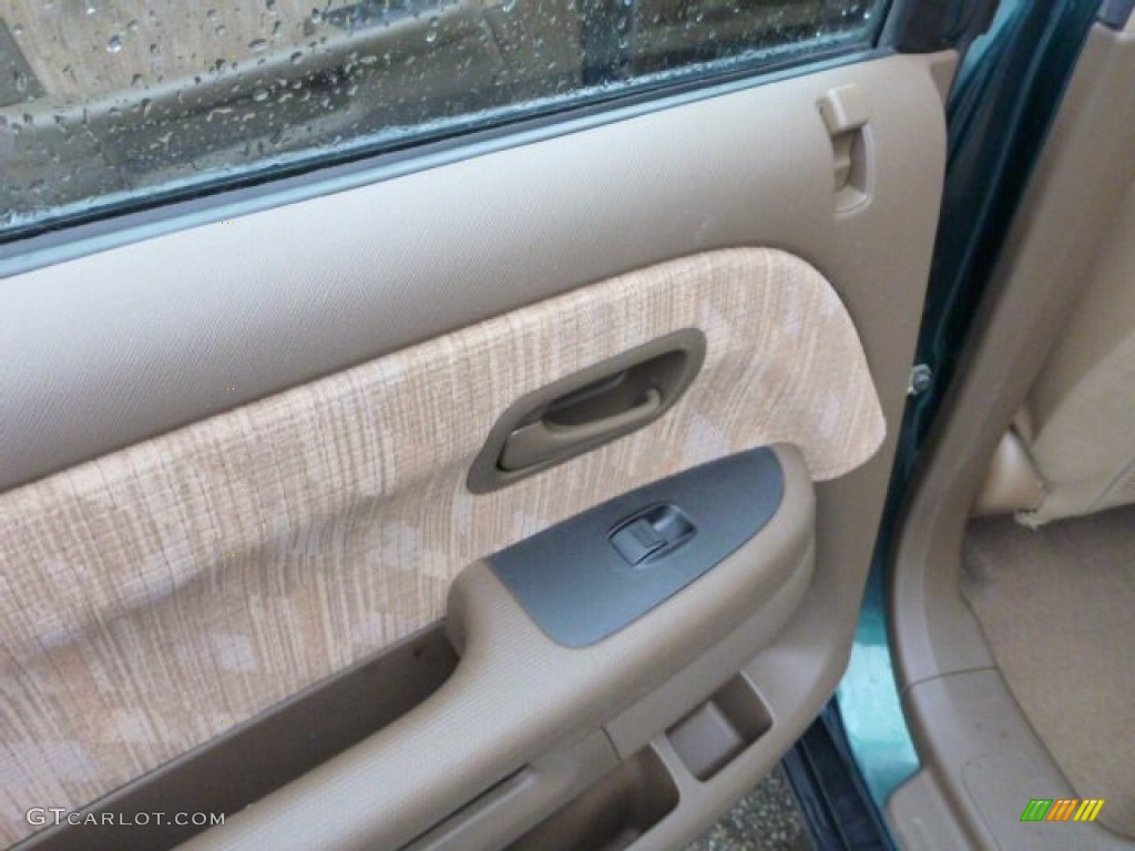 2003 Honda CR-V LX 4WD Saddle Door Panel Photo #80007959