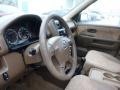 2003 Honda CR-V Saddle Interior Steering Wheel Photo