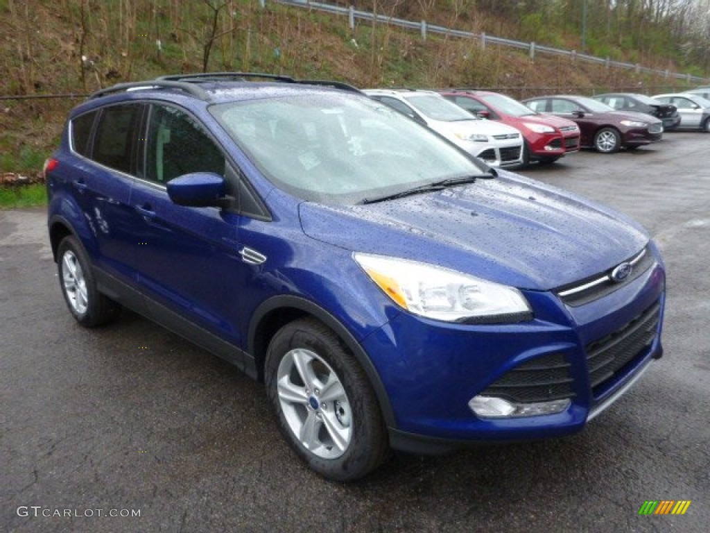 2013 Escape SE 1.6L EcoBoost 4WD - Deep Impact Blue Metallic / Charcoal Black photo #1