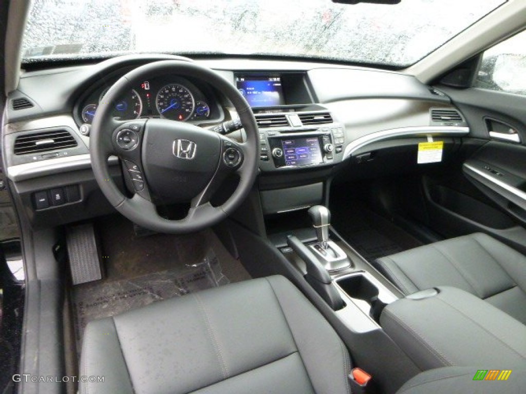 Black Interior 2013 Honda Crosstour EX-L V-6 4WD Photo #80008724