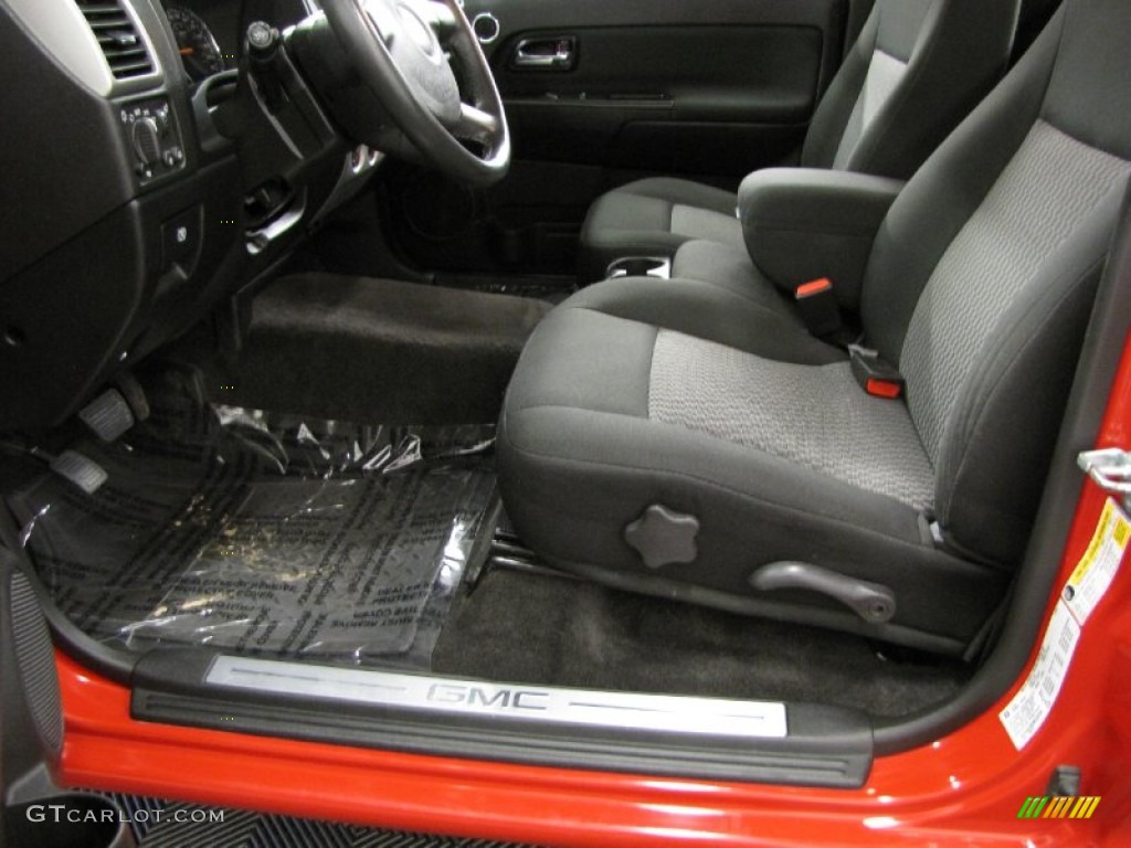 2008 Canyon SLE Regular Cab - Fire Red / Ebony photo #5