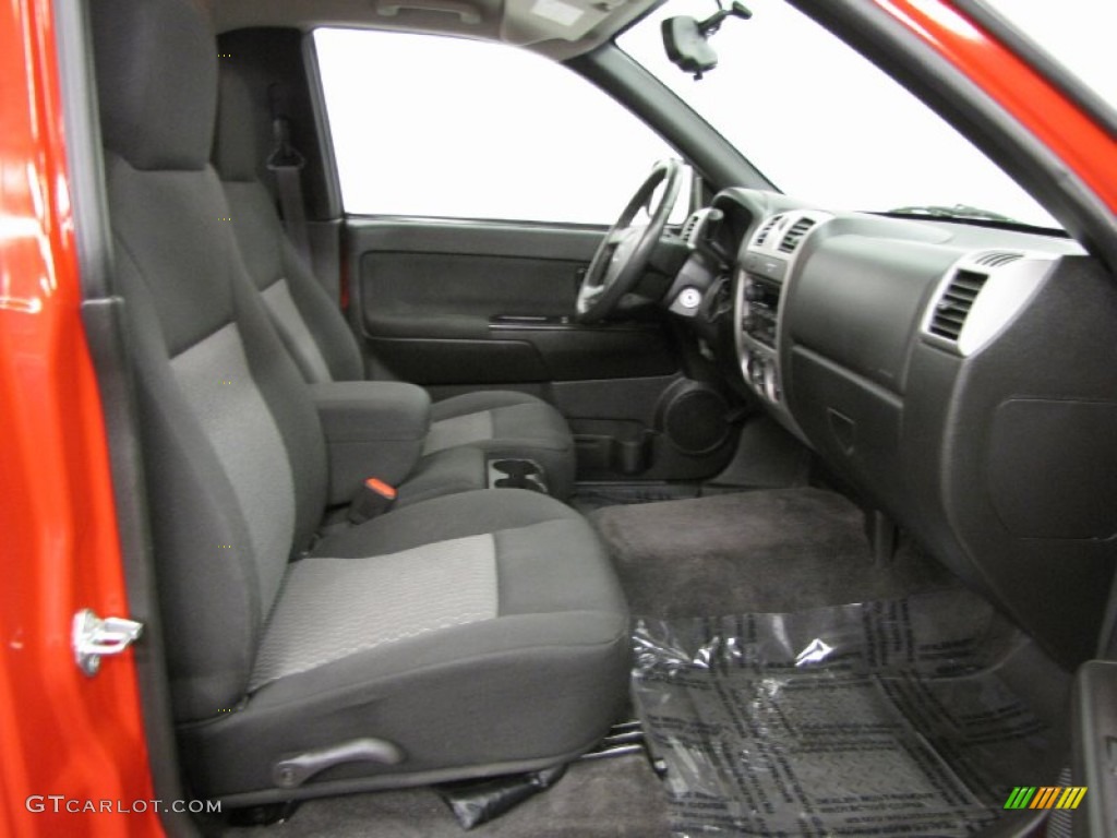 2008 Canyon SLE Regular Cab - Fire Red / Ebony photo #6
