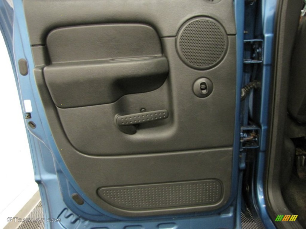 2003 Ram 1500 SLT Quad Cab 4x4 - Atlantic Blue Pearl / Dark Slate Gray photo #12