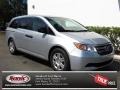 2013 Alabaster Silver Metallic Honda Odyssey LX  photo #1