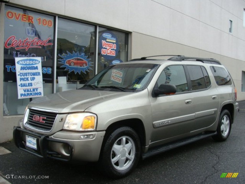 2003 Envoy XL SLT 4x4 - Pewter Metallic / Dark Pewter photo #1