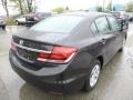 Kona Coffee Metallic - Civic LX Sedan Photo No. 3