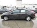 Kona Coffee Metallic - Civic LX Sedan Photo No. 6