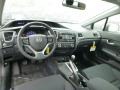 Black 2013 Honda Civic LX Sedan Interior Color