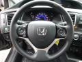 Black Steering Wheel Photo for 2013 Honda Civic #80010366