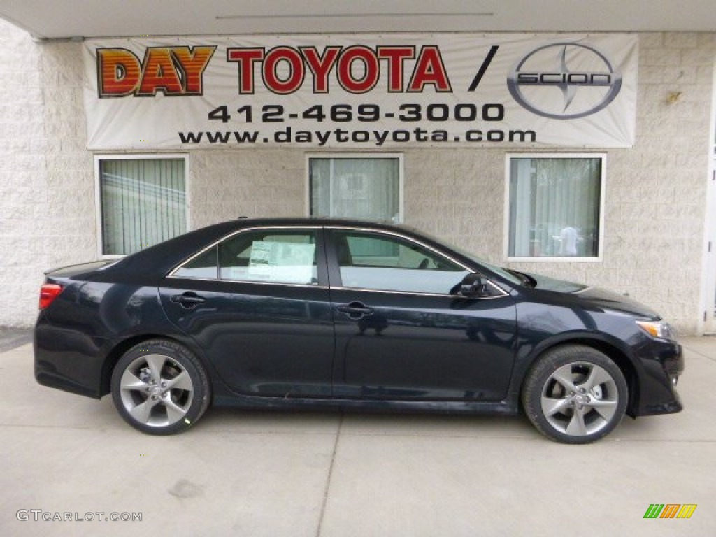 2013 Camry SE V6 - Cosmic Gray Metallic / Black photo #1